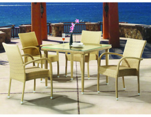 AL063 outdoor chair & ALT063 outdoor table